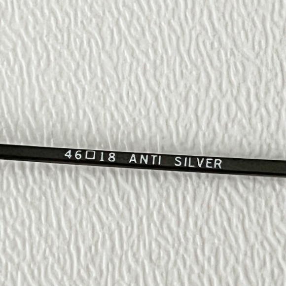 Sabatini Italy Eyeglasses Frame 111 Semi Rimless Anti Silver 46-18 Display Model - Picture 9 of 11